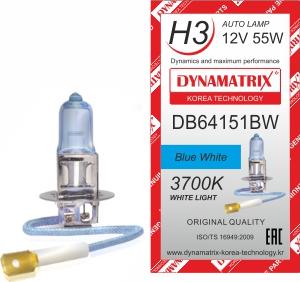 Dynamatrix DB64151BW - Лампа накаливания, основная фара autosila-amz.com