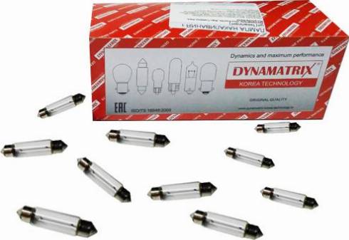 Dynamatrix DB6411 - Лампа накаливания, стояночные огни / габаритные фонари autosila-amz.com