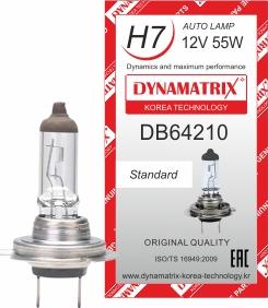 Dynamatrix DB64210 - Лампа накаливания, основная фара autosila-amz.com