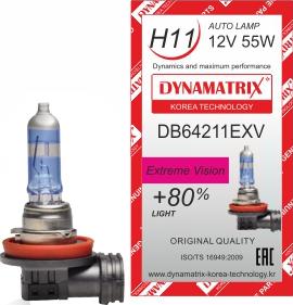 Dynamatrix DB64211EXV - Лампа накаливания, основная фара autosila-amz.com