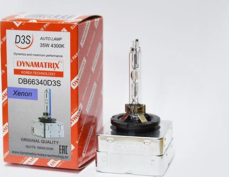 Dynamatrix DB66340D3S - Лампа накаливания, основная фара autosila-amz.com