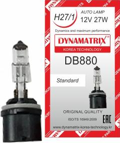 Dynamatrix DB880 - Лампа накаливания, основная фара autosila-amz.com