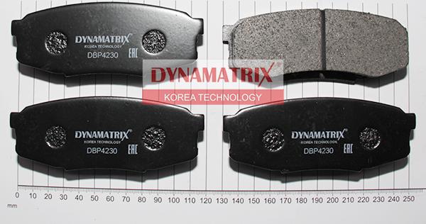 Dynamatrix DBP4230 - Тормозные колодки, дисковые, комплект autosila-amz.com