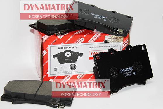 Dynamatrix DBP1456 - Тормозные колодки, дисковые, комплект autosila-amz.com