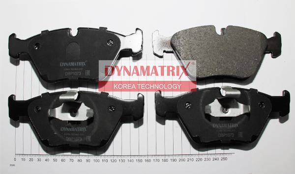 Dynamatrix DBP1073 - Тормозные колодки, дисковые, комплект autosila-amz.com