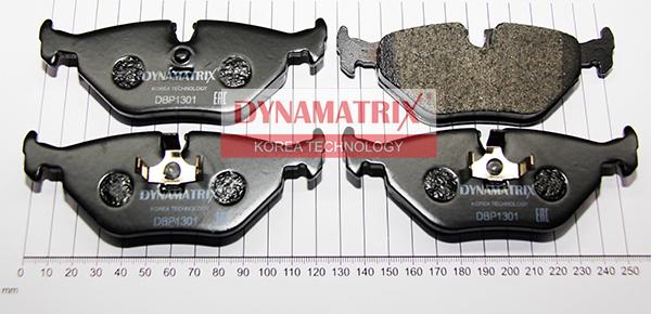 Dynamatrix DBP1301 - Тормозные колодки, дисковые, комплект autosila-amz.com