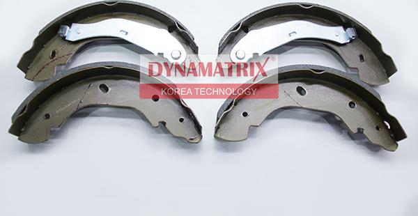 Dynamatrix DBS596R - Комплект тормозных колодок, барабанные autosila-amz.com