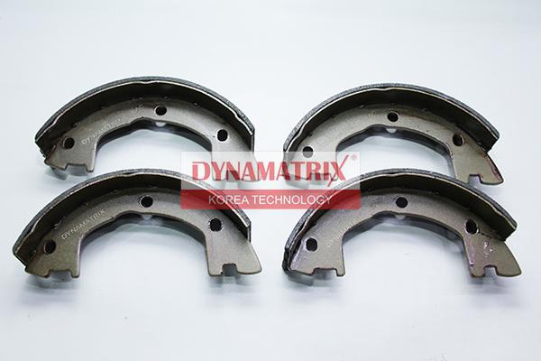 Dynamatrix DBS593 - Комплект тормозных колодок, барабанные autosila-amz.com