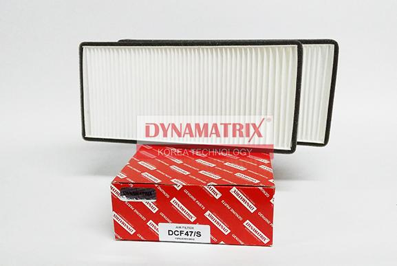 Dynamatrix DCF47/S - Фильтр воздуха в салоне autosila-amz.com