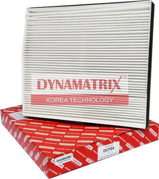 Dynamatrix DCF54 - Фильтр воздуха в салоне autosila-amz.com