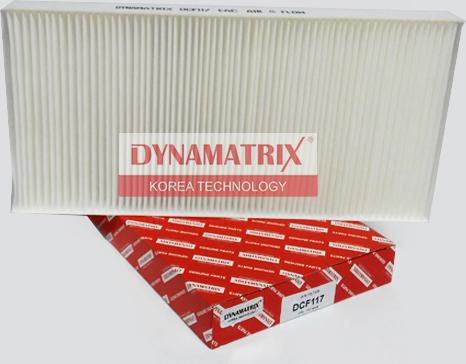 Dynamatrix DCF117 - Фильтр воздуха в салоне autosila-amz.com
