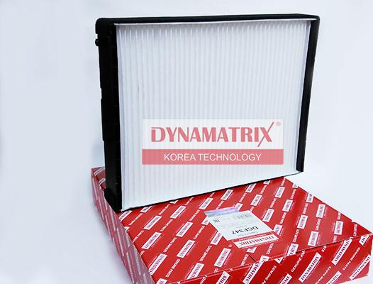 Dynamatrix DCF347 - Фильтр воздуха в салоне autosila-amz.com