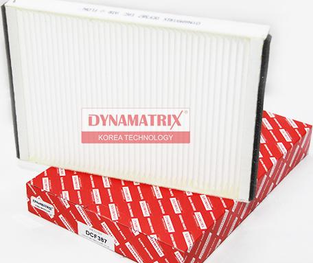 Dynamatrix DCF387 - Фильтр воздуха в салоне autosila-amz.com