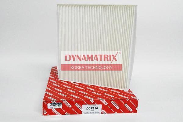 Dynamatrix DCF216 - Фильтр воздуха в салоне autosila-amz.com