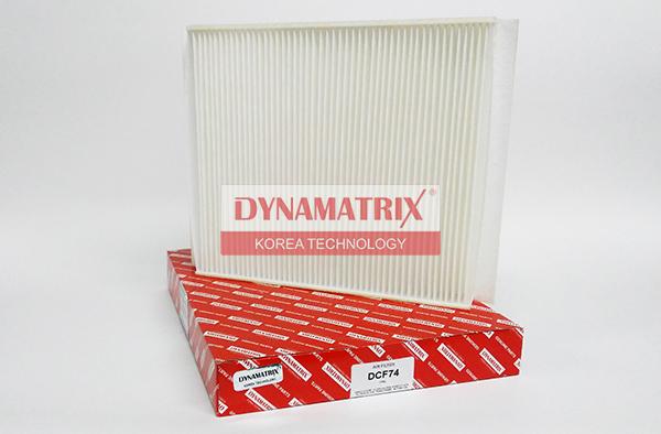 Dynamatrix DCF74 - Фильтр воздуха в салоне autosila-amz.com