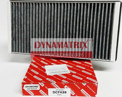 Dynamatrix DCFK59 - Фильтр воздуха в салоне autosila-amz.com