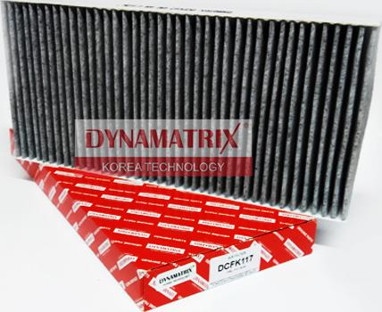 Dynamatrix DCFK117 - Фильтр воздуха в салоне autosila-amz.com