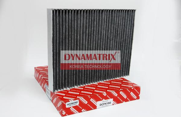 Dynamatrix DCFK182 - Фильтр воздуха в салоне autosila-amz.com