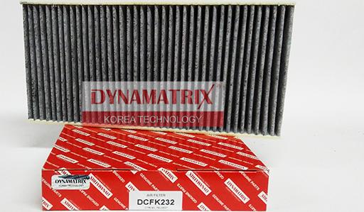 Dynamatrix DCFK232 - Фильтр воздуха в салоне autosila-amz.com