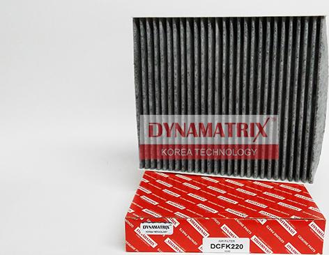 Dynamatrix DCFK220 - Фильтр воздуха в салоне autosila-amz.com