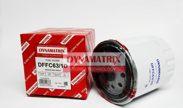 Dynamatrix DFFC63/1D - Топливный фильтр autosila-amz.com