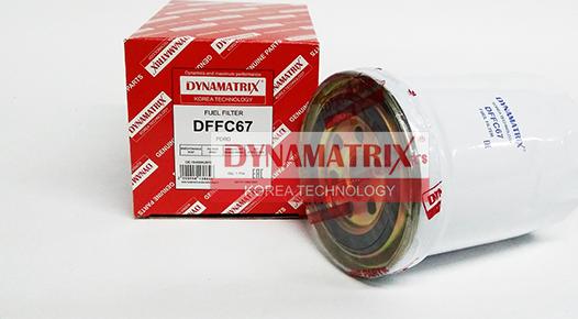 Dynamatrix DFFC67 - Топливный фильтр autosila-amz.com
