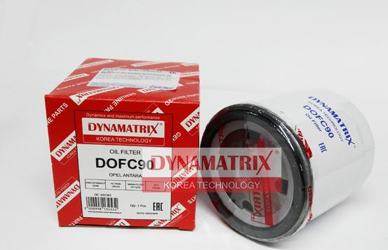 Dynamatrix DOFC90 - Масляный фильтр autosila-amz.com