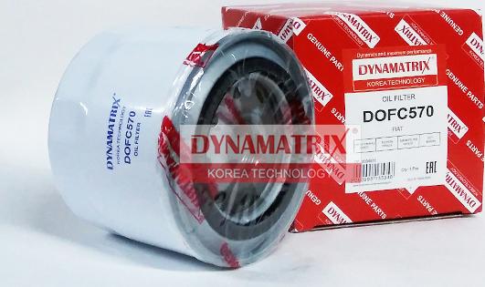 Dynamatrix DOFC570 - Масляный фильтр autosila-amz.com