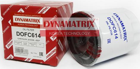 Dynamatrix DOFC614 - Масляный фильтр autosila-amz.com