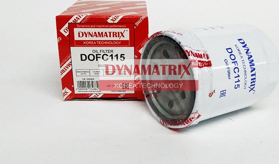 Dynamatrix DOFC115 - Масляный фильтр autosila-amz.com