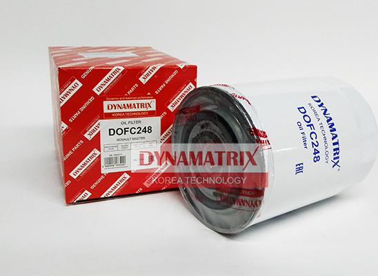 Dynamatrix DOFC248 - Масляный фильтр autosila-amz.com