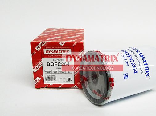 Dynamatrix DOFC264 - Масляный фильтр autosila-amz.com