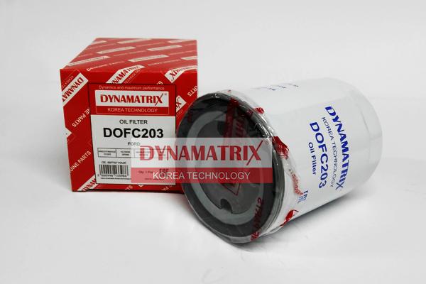 Dynamatrix DOFC203 - Масляный фильтр autosila-amz.com