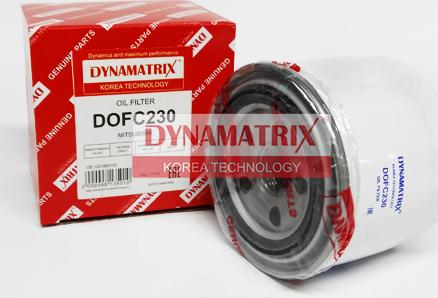 Dynamatrix DOFC230 - Масляный фильтр autosila-amz.com