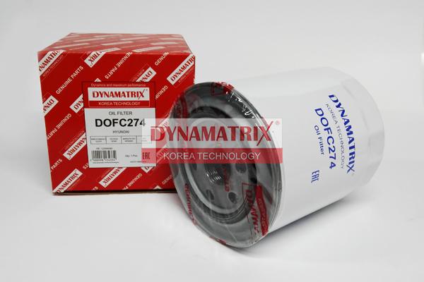 Dynamatrix DOFC274 - Масляный фильтр autosila-amz.com