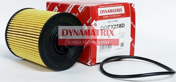 Dynamatrix DOFX258D - Масляный фильтр autosila-amz.com