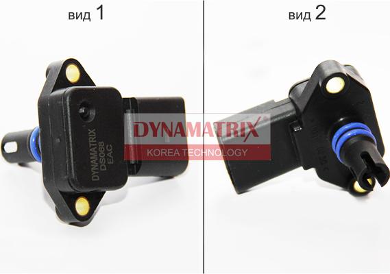 Dynamatrix DS068 - Датчик, давление во впускной трубе autosila-amz.com