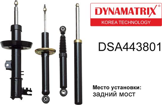 Dynamatrix DSA443801 - Амортизатор autosila-amz.com
