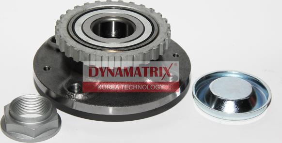 Dynamatrix DWH3592 - Комплект подшипника ступицы колеса autosila-amz.com