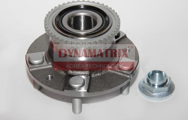 Dynamatrix DWH3781 - Комплект подшипника ступицы колеса autosila-amz.com