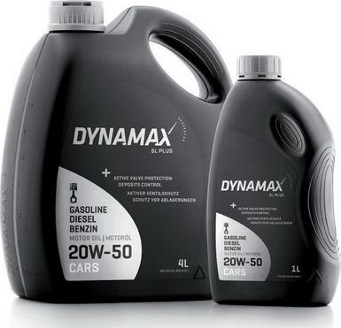 Dynamax SL PLUS 20W-50 - Моторное масло autosila-amz.com