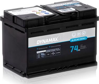 Dynamax 635519 - Стартерная аккумуляторная батарея, АКБ autosila-amz.com