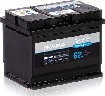 Dynamax 635518 - Стартерная аккумуляторная батарея, АКБ autosila-amz.com