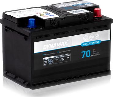 Dynamax 635214 - Стартерная аккумуляторная батарея, АКБ autosila-amz.com