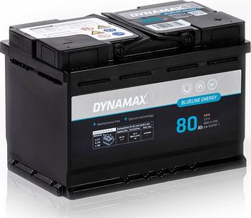 Dynamax 635216 - Стартерная аккумуляторная батарея, АКБ autosila-amz.com