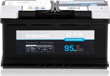 Dynamax 635217 - Стартерная аккумуляторная батарея, АКБ autosila-amz.com
