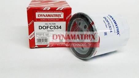 Dynamax DOFC534 - Масляный фильтр autosila-amz.com