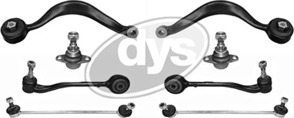 DYS 29-23718 - Комплектующее руля, подвеска колеса autosila-amz.com