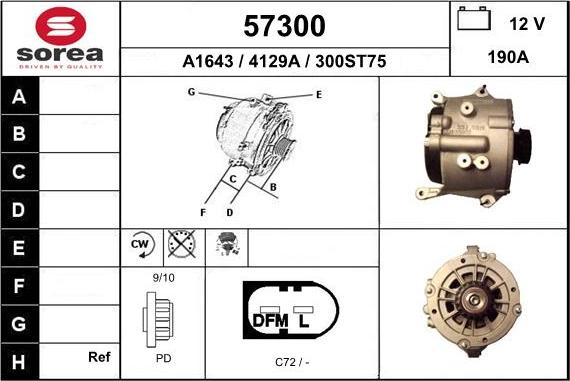 EAI 57300 - Генератор autosila-amz.com