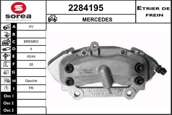 EAI 2284195 - Тормозной суппорт autosila-amz.com